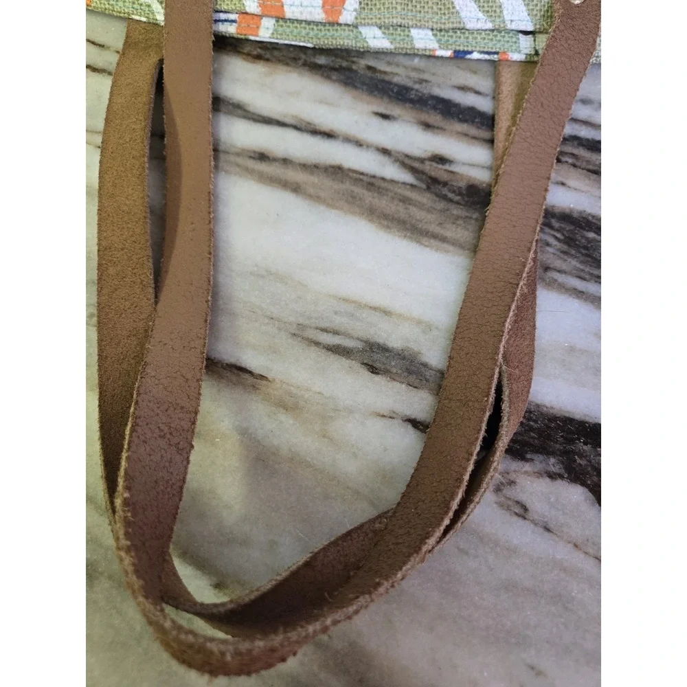 Mud Pie  Bathing Beauties Green Tote Beach Pool‎ Shopper Canvas